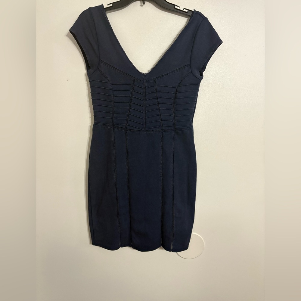 Free People DressSIZE  Medium Indigo Navy Blue Bodycon